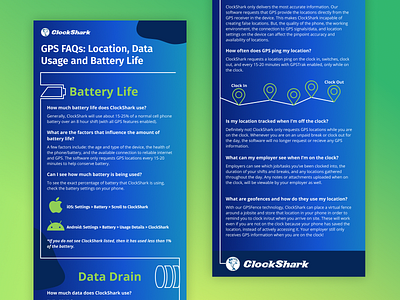 GPS FAQ's Infographic