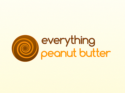 Everything Peanut Butter Logo branding identity logo