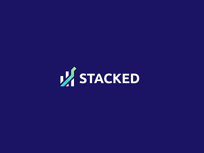 Stacked Logo adobe illustrator app branding icon logo logo design