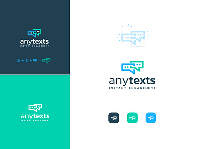 AnyTexts adobe illustrator app icon logo logodesign logotype