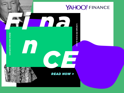 Yahoo Finance design email template finance graphic design illustration internet money silicon valley vector yahoo yahoo finance yahoo mail