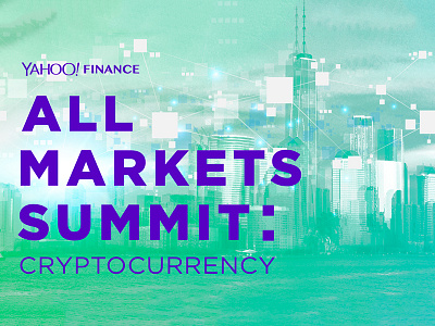 All Markets Summit2 all markets summit bitcoin block chain cryptocurrency design finance graphic design illustration internet tech vector yahoo finance