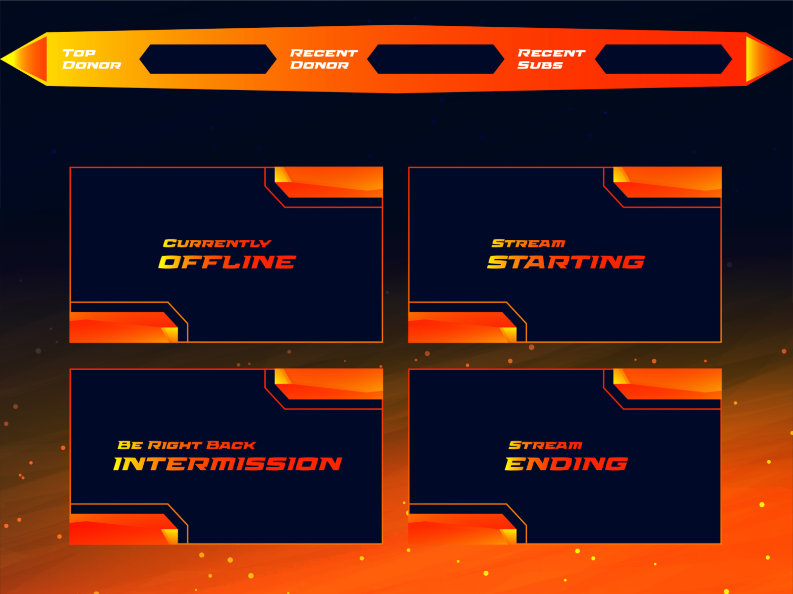 Twitch Overlay Design By XamlDesigner On Dribbble