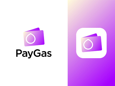 Paygas Branding Concept app icon app ui brand identity branding branding design design drop gas icon logo mobile vector