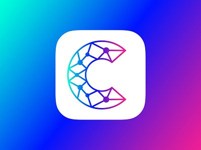 Connec App logo app icon app logo brand identity c letter communication connect connection icon logo network tech