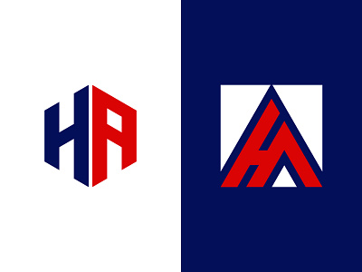 HA Logo brand brand identity branding design ha letter lettering logo logotype signature text typeface typography vector wordmark