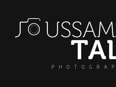 Oussama Tali Photography dark logo symbol