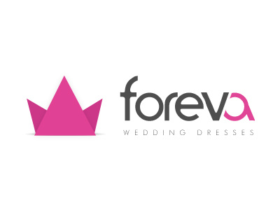 Foreva dresses logo purple wedding