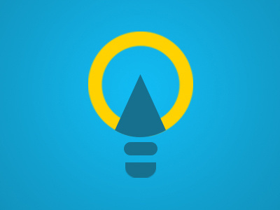 SmartAd blue illustration logo minimalist