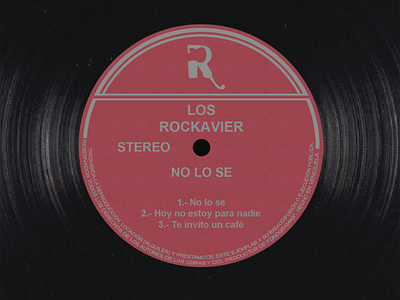 Los Rockavier - No lo se / EP Artwork