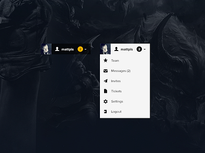 User Menu