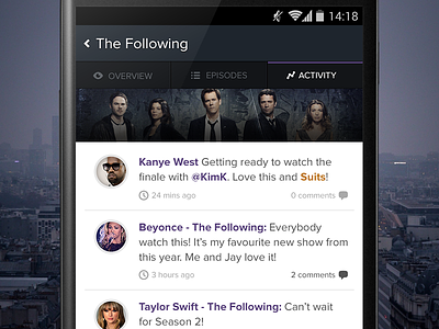 Show Activity android app tv tv show