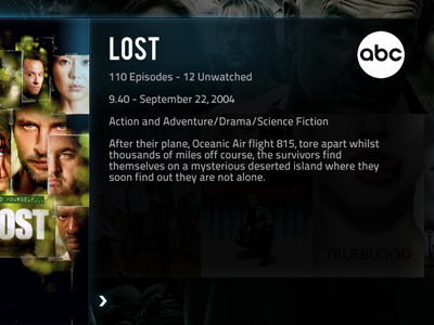 XBMC Bebas Mockup ui