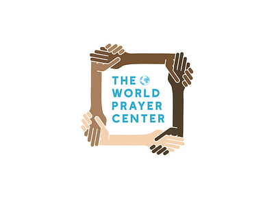 The World Prayer Center Logo Design branding design flat illustration illustrator lettering logo minimal typography website