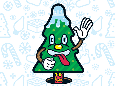 Xmas re-EXEC | Christmas tree art character characterdesign christmas design illustration new year pattern