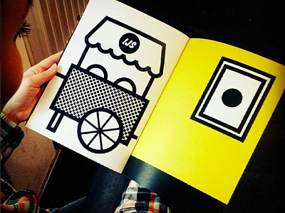 Graphic Magazine book eesteren illustration lines magazine manouk rotterdam van