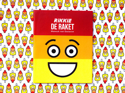 Rikkie the Rocket book cartoon eesteren icecream illustrations manouk rocket selfmade van