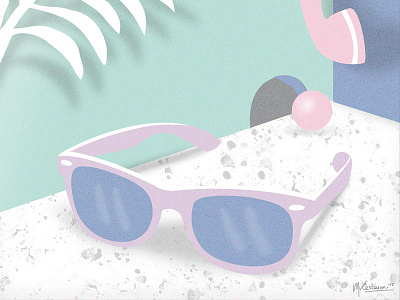 Still life - Glasses eesteren glasses hipster illustration manouk van