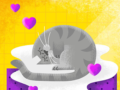 Little Pip, my cat cat eesteren illustration illustrator manouk van vector