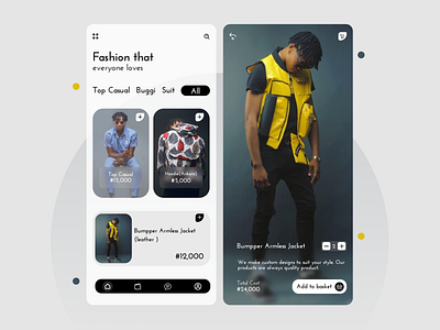 47figure Fashion App app branding design graphic design ui