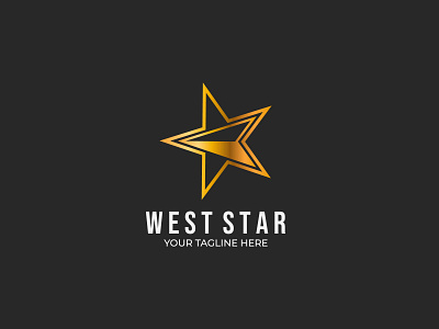 West star logo design brand branding design logo logodesign logodesigner star vector