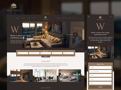 Wisteria.co.id dani wijaya design home home living product design property ui web web design webdesign wisteria