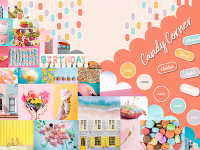 Mood Board Inspiration-Candy corner