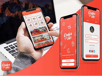 Order it- App Interface Design app app design concept design food app ideas inspiration interface interface design order app order food ui ui ux design ux