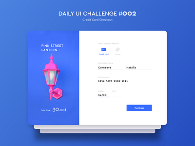 UI Daily Challenge Shot #002