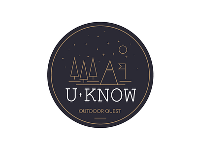 U+KNOW flat logo quest uknow