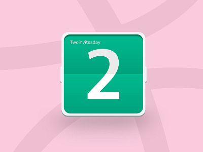 Thursday? Nope. Twoinvitesday! dribbble free givaway invitation invite member twoinvitesday yo