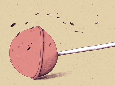 Lollipop - super food digitalart hellodanane illustration procreate
