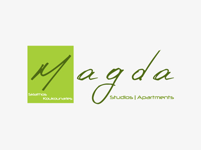 Magda Studios-Apartments Logo brand graphic design logo