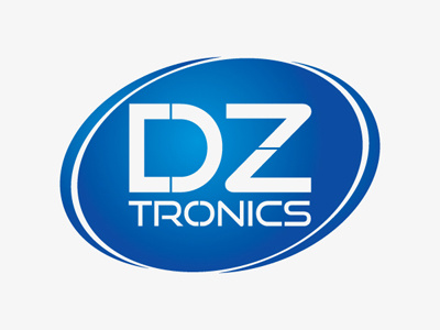 DZ Tronics Logo brand graphic design logo