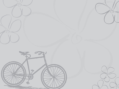 Bicycle Vector Art bicycle flower graphic design grey vector