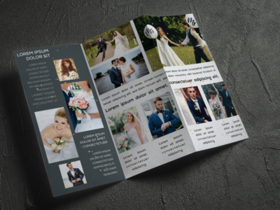 Wedding Photography Brochure brochure design design flyer illustration photoshop