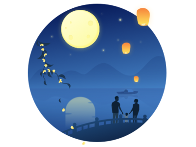 Mid - autumn festival