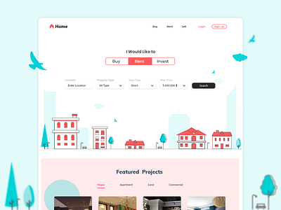 Real Estate Web platform