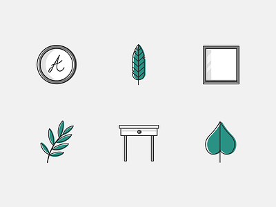 Icons branding design flat furniture furniture store icon icons ikea illustration infographic infographics picture pictures plants vector