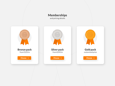 Membership Plans business design flat icon illustration member membership price pricing pricing page pricing plan ui ui ux uidesign ux vector web web design website