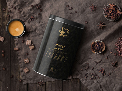 Davu Espresso - Limited Blend brand design brand designer brand identity branding branding and identity coffeepackaging davuespresso minimal packagingdesign typography