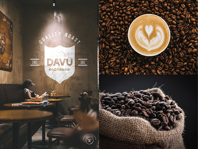 Davu Espresso - Cafe Signage & Brand Mood brand design brand designer brand identity branding branding and identity branding design davuespresso design logodesign typography