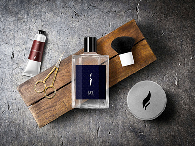 Lit Fragrances - Aftershave Packaging