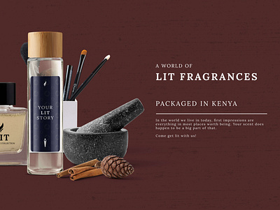 Lit Fragrances - Sample Scents Packaging brand design brand designer brand identity branding branding and identity branding design design minimal packagingdesign perfumepackaging