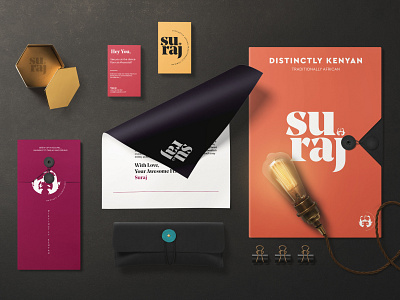 The Suraj Brand - Small Format Mockups