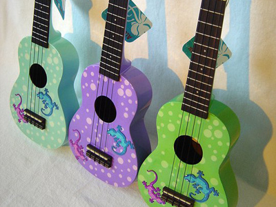 Ukulele Design: Mainland Gecko uke ukulele