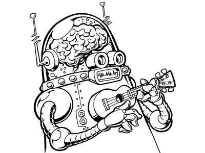 Uke Bot robot uke ukulele
