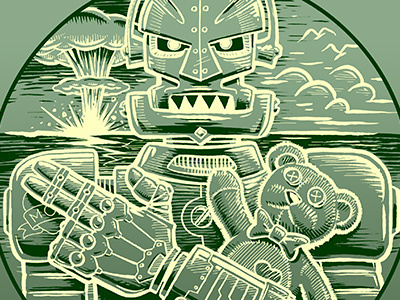 Friends Forever apocalypse nuclear robot sci fi
