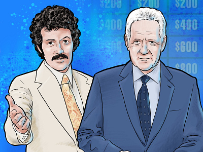 Alex Trebek & Alex Trebek