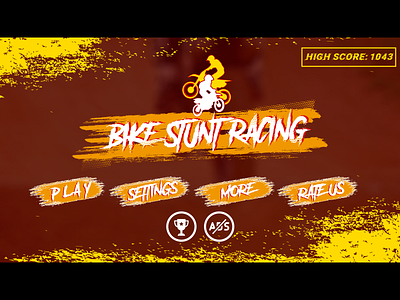 Bike Racing Game UI/UX by Kashif Nazeer on Dribbble